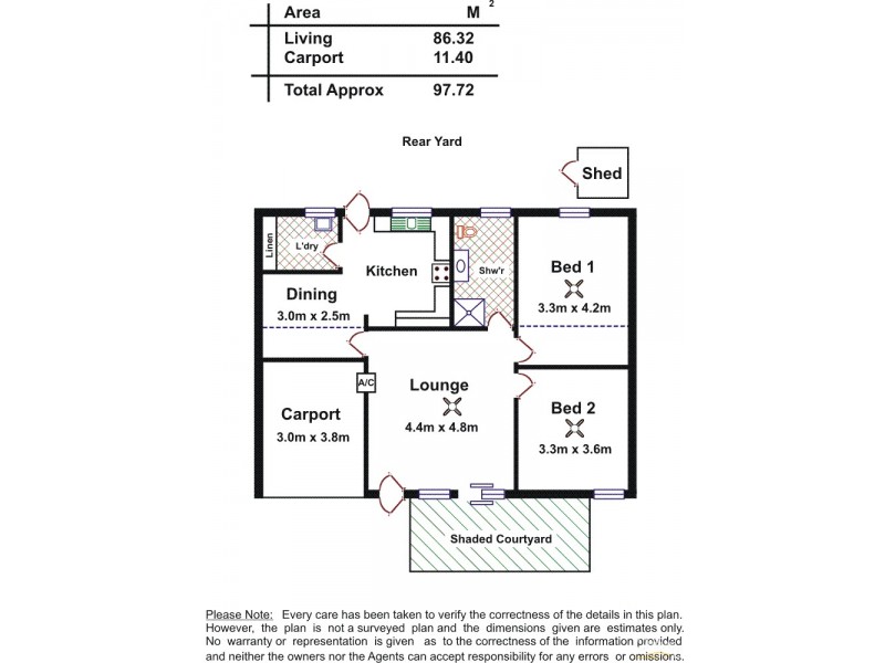 6/33 Hill Avenue, Cumberland Park SA 5041 Floorplan