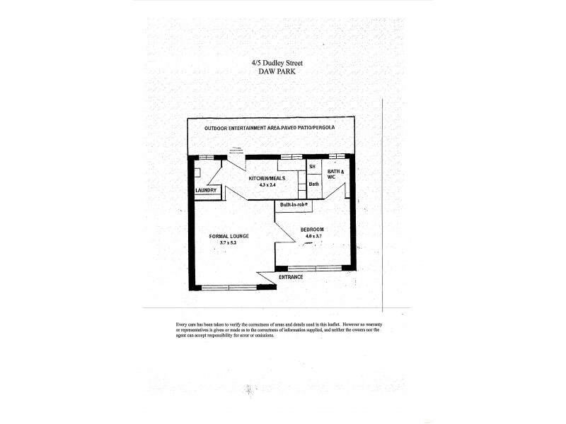 4/5 Dudley Avenue, Daw Park SA 5041 Floorplan