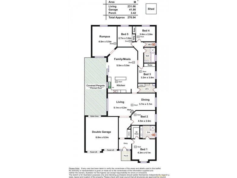 3 Scarborough Way, Mount Barker SA 5251 Floorplan