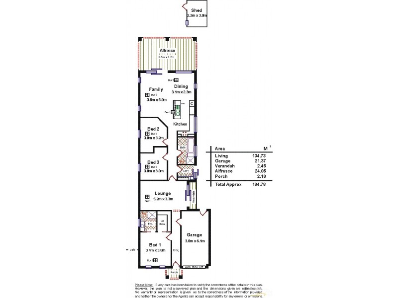 35 Ormond Avenue, Daw Park SA 5041 Floorplan