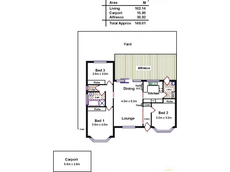 3/60A Windsor Avenue, Magill SA 5072 Floorplan