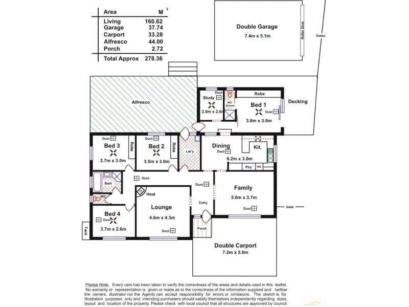 1 Woodlands Road, Athelstone SA 5076 Floorplan