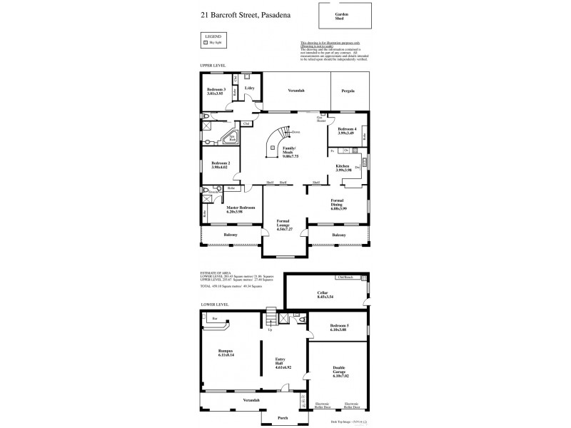 21 Barcroft Street, Pasadena SA 5042 Floorplan