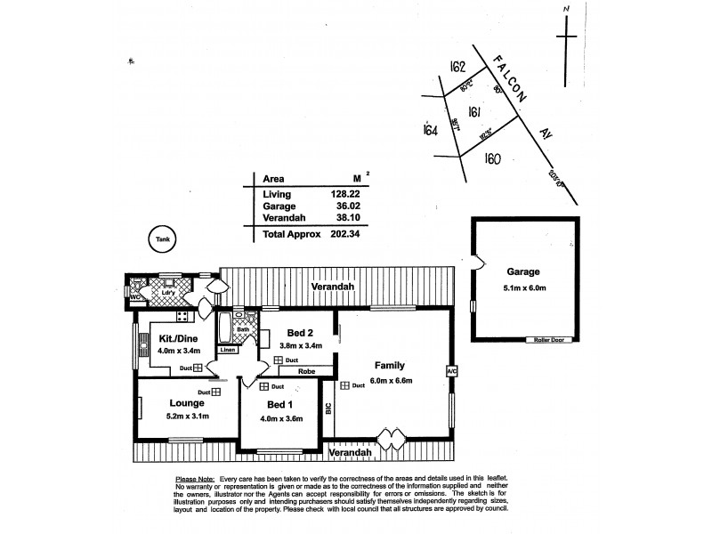17 Falcon Avenue, Hampstead Gardens SA 5086 Floorplan