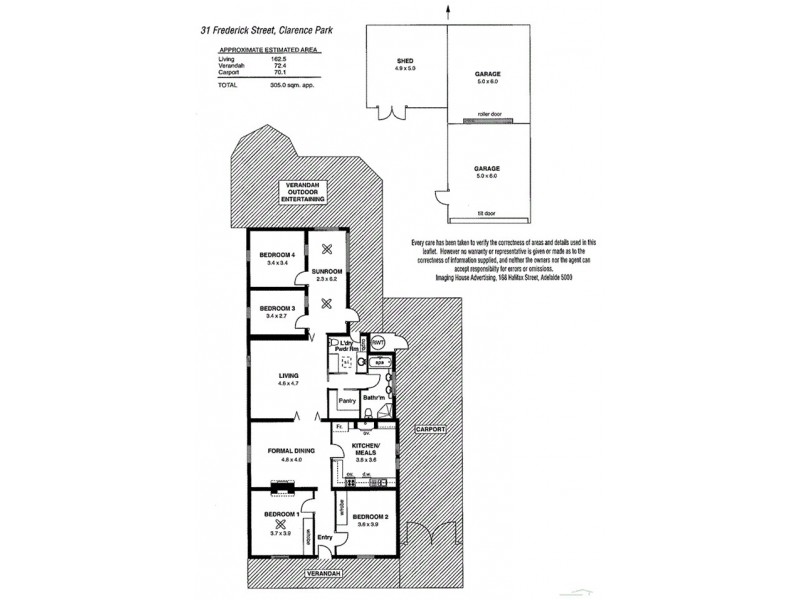 31 Frederick Street, Clarence Park SA 5034 Floorplan