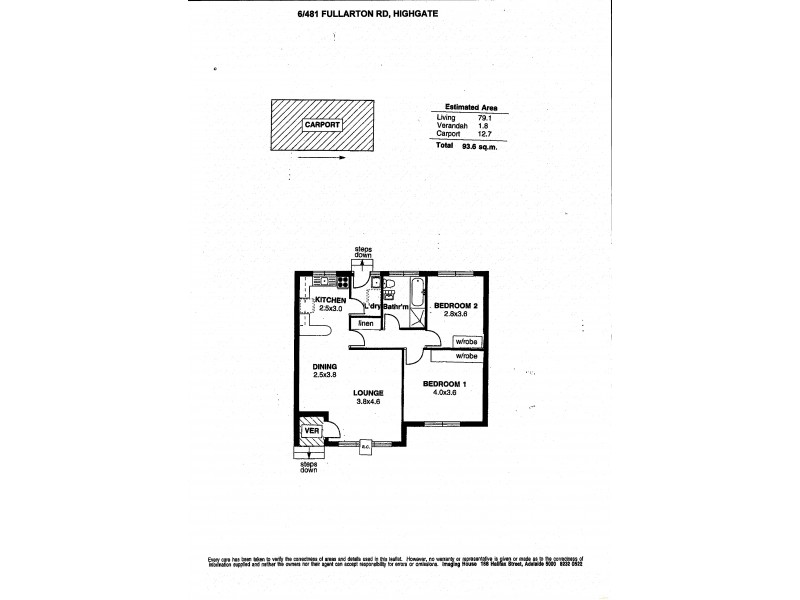 6/481 Fullarton Road, Highgate SA 5063 Floorplan