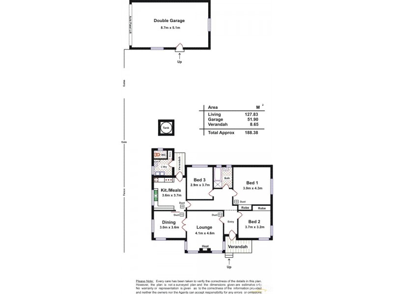 20 Yulinda Terrace, Lower Mitcham SA 5062 Floorplan