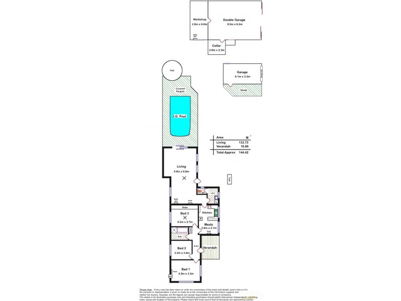 45A Ormond Avenue, Daw Park SA 5041 Floorplan