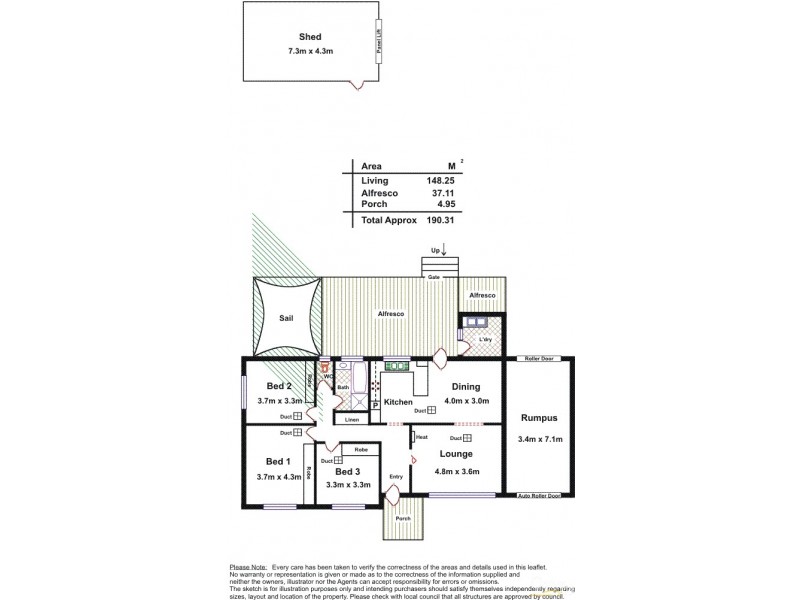 46 Honeysuckle Drive, Hope Valley SA 5090 Floorplan