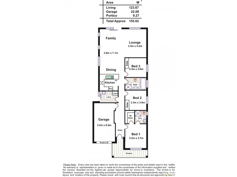 42 Rockville Avenue, Daw Park SA 5041 Floorplan