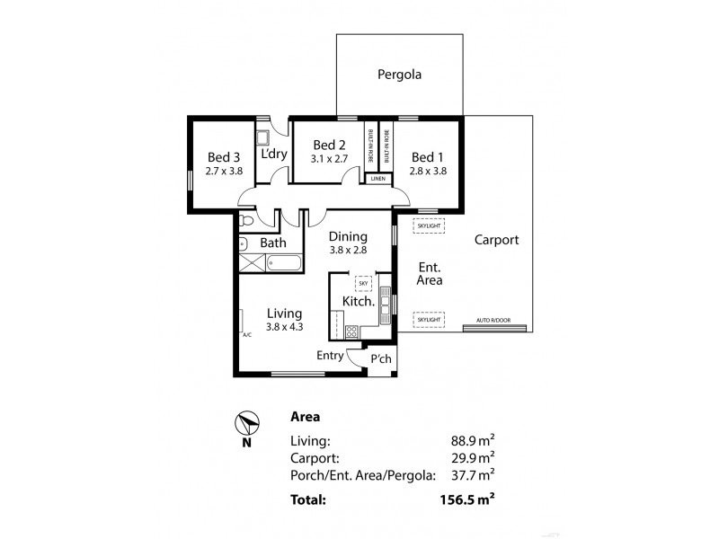 3 Liebelt Road, Mount Barker SA 5251 Floorplan