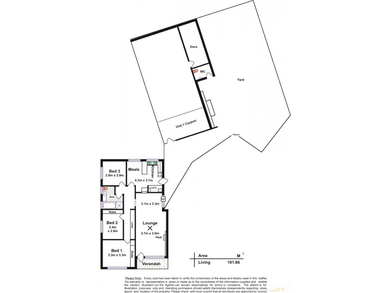1/4 Belleview Court, Klemzig SA 5087 Floorplan
