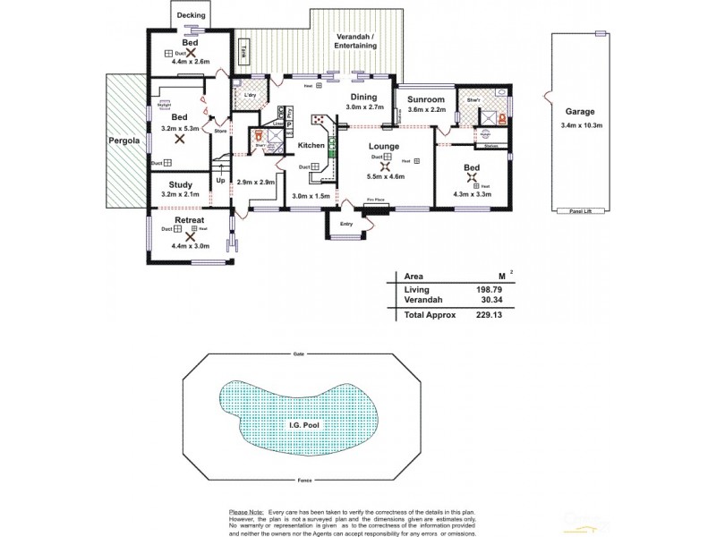 223 Shepherds Hill Road, Eden Hills SA 5050 Floorplan