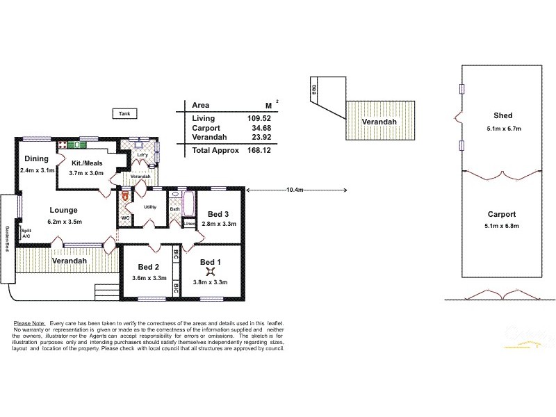 2 Auricchio Avenue, St Marys SA 5042 Floorplan