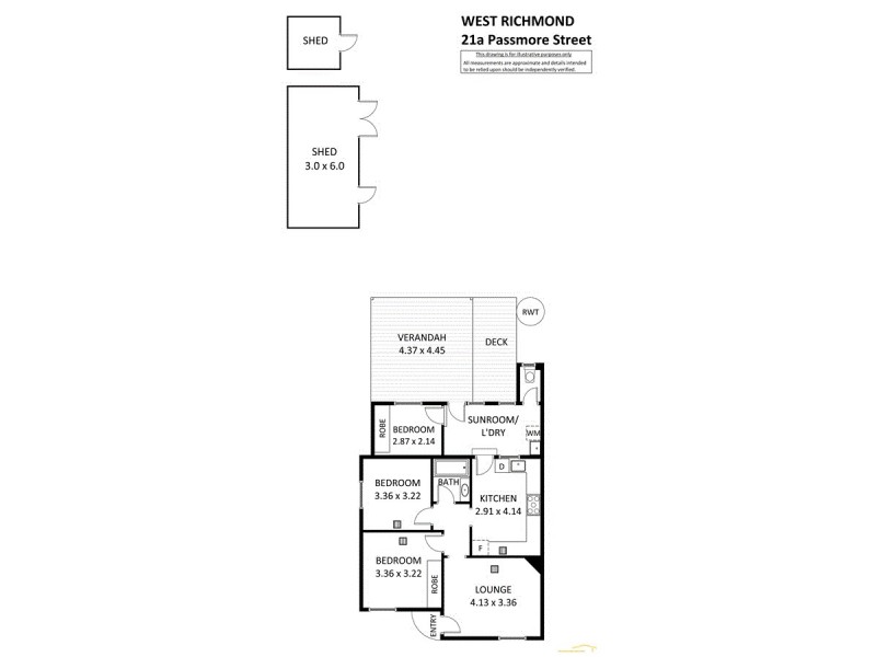 21A Passmore Street, West Richmond SA 5033 Floorplan
