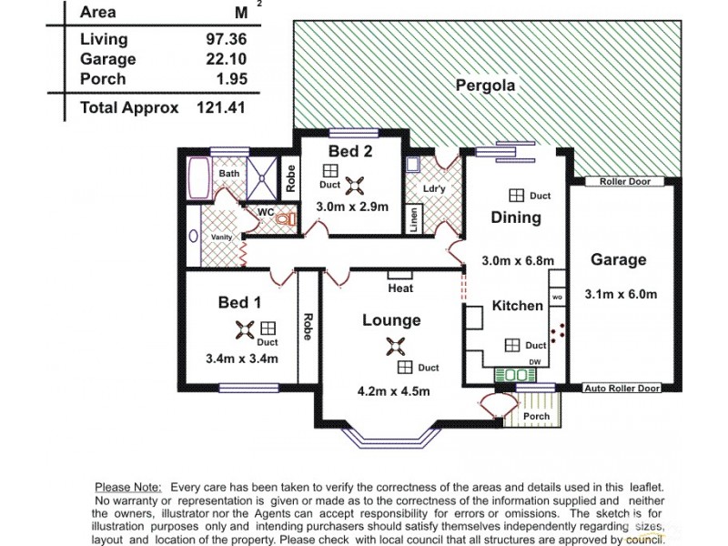 1/12 Wyatt Street, North Plympton SA 5037 Floorplan