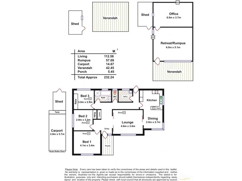6 Shackleton Avenue, Ingle Farm SA 5098 Floorplan