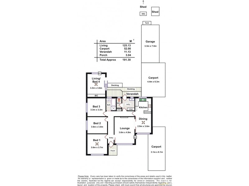 20 Mill Street, Seaton SA 5023 Floorplan