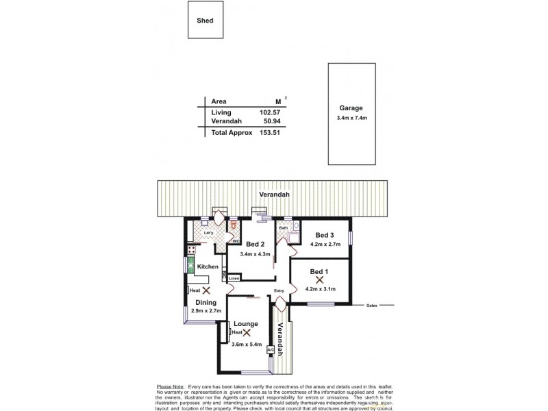 19 Lloyd Street, St Marys SA 5042 Floorplan