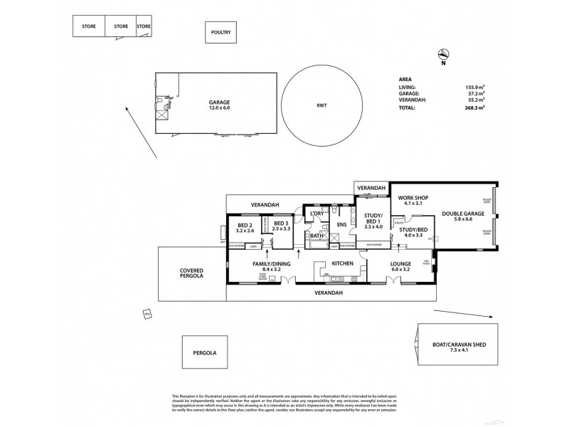 259 Junction Road, Balhannah SA 5242 Floorplan