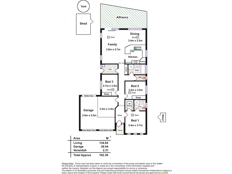 2A Day Avenue, Daw Park SA 5041 Floorplan