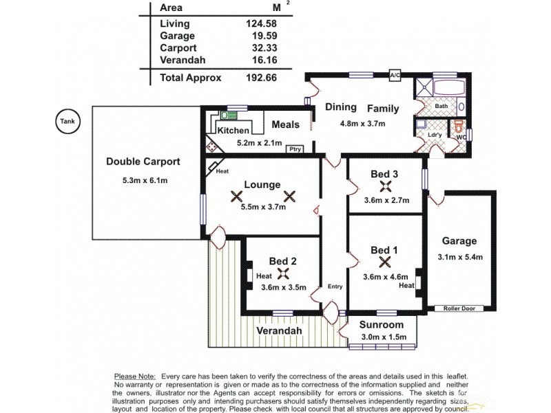 3 Almond Street, Goodwood SA 5034 Floorplan