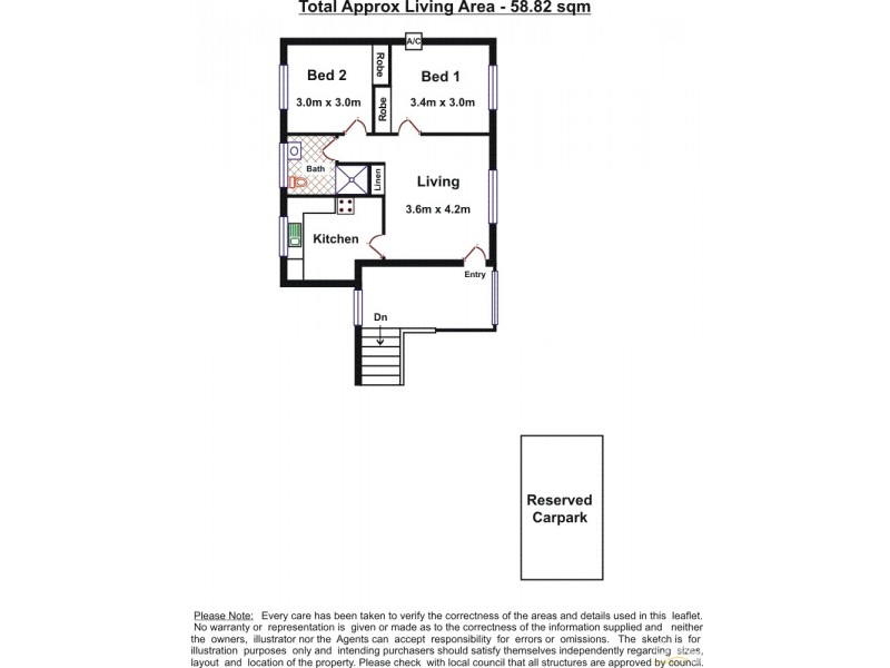 20/8 Wemyss Avenue, Hawthorn SA 5062 Floorplan