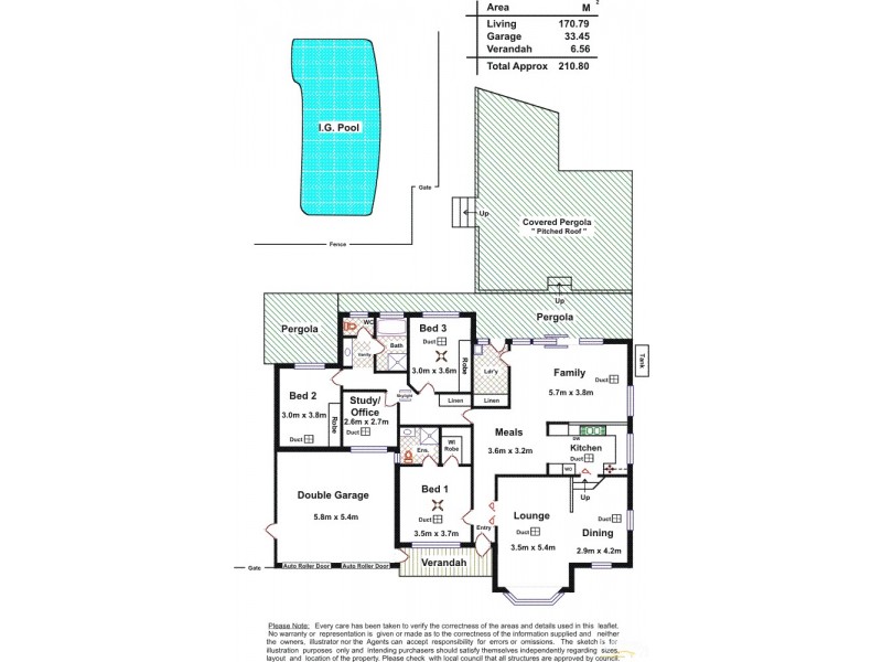 5 Robin Court, Flagstaff Hill SA 5159 Floorplan