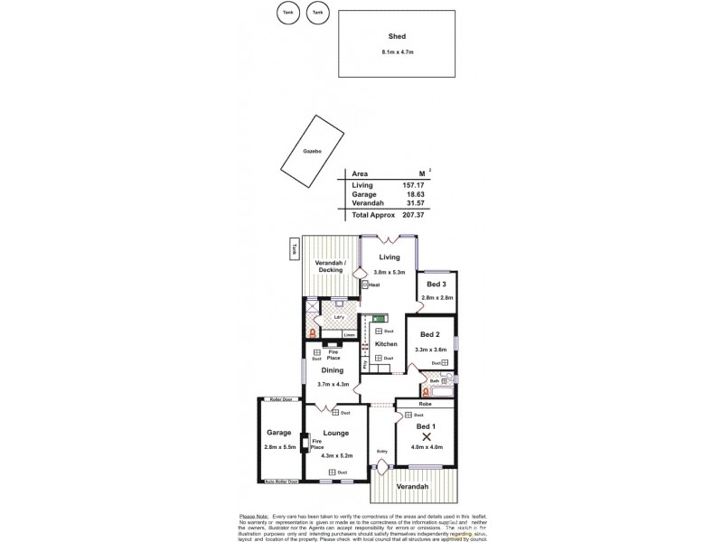 23 Mills Street, Clarence Park SA 5034 Floorplan