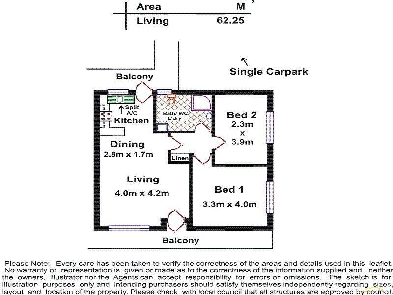 35/49 Leader Street, Goodwood SA 5034 Floorplan