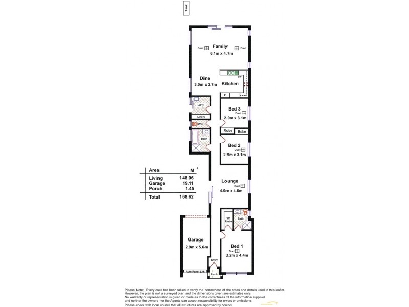 21A Kinnaird Avenue, Richmond SA 5033 Floorplan