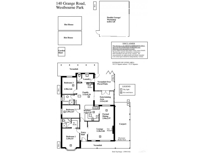 140 Grange Road, Westbourne Park SA 5041 Floorplan