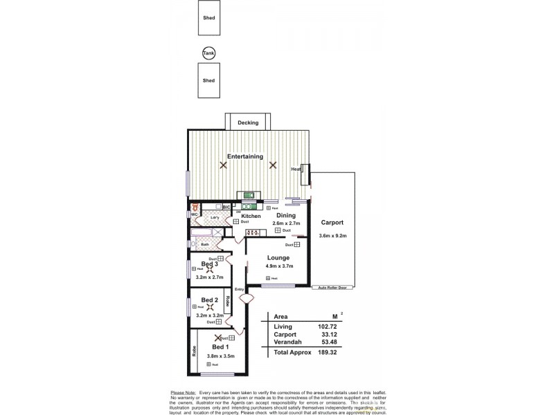 10 Sampson Road, Mitchell Park SA 5043 Floorplan