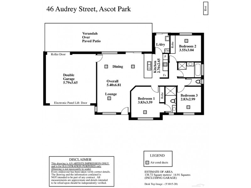 46 Audrey Street, Ascot Park SA 5043 Floorplan