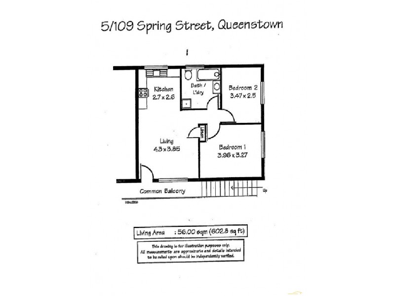 5/109 Spring Street, Queenstown SA 5014 Floorplan