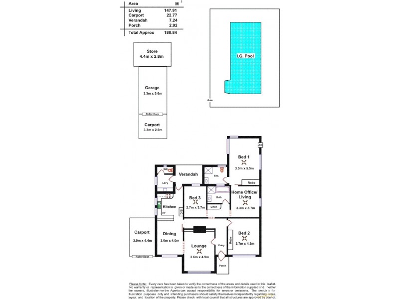121 Caulfield Avenue, Clarence Gardens SA 5039 Floorplan