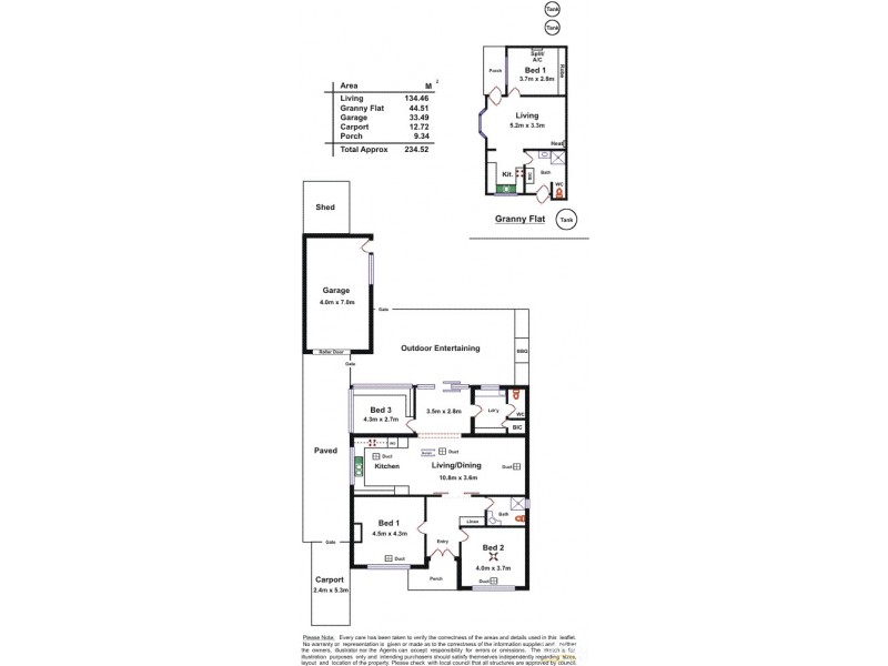 13 Arthur Street, Clarence Gardens SA 5039 Floorplan