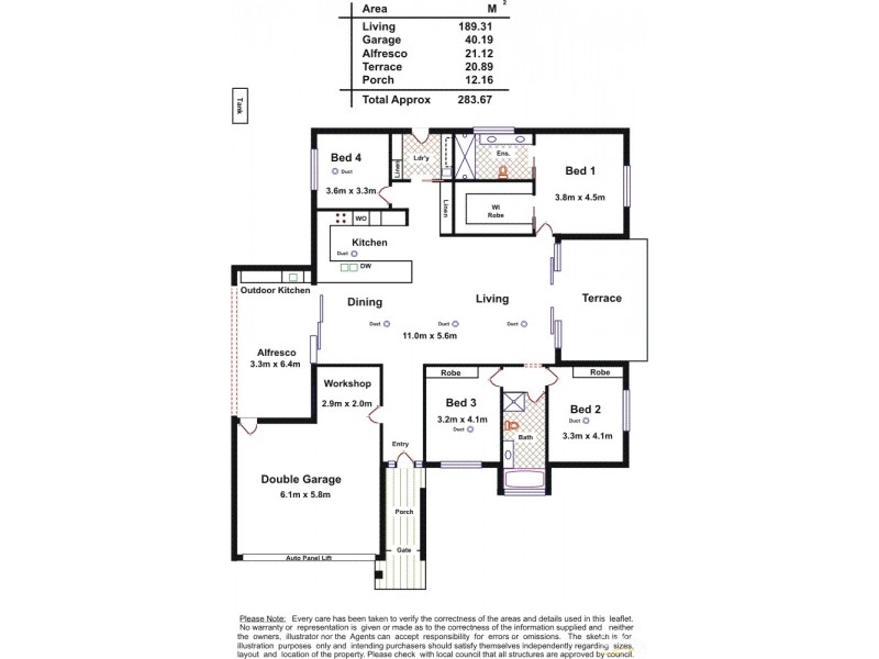1B Royal Avenue, Burnside SA 5066 Floorplan