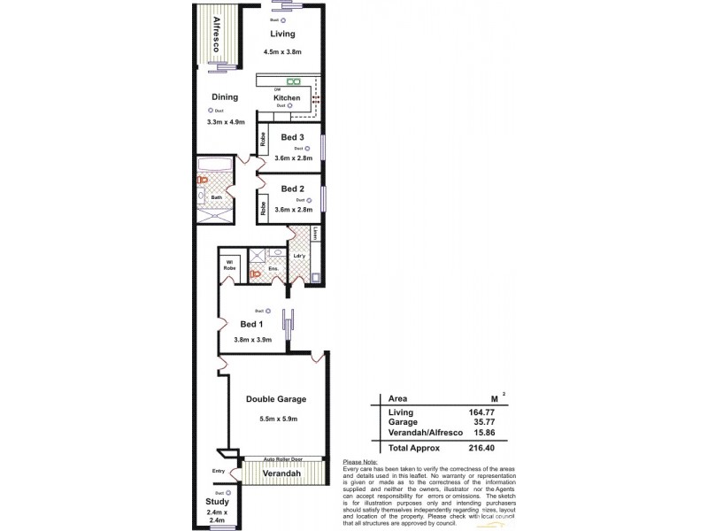 24A Davies Avenue, Tranmere SA 5073 Floorplan
