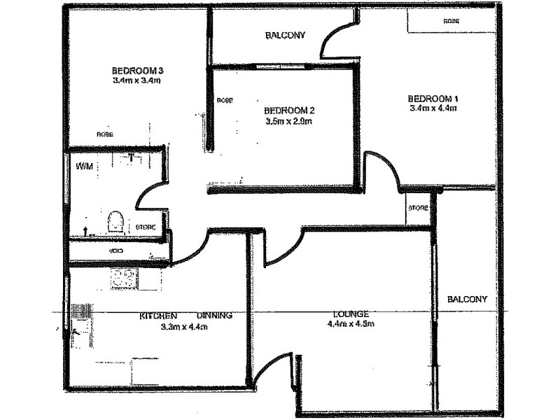 9/311 Young Street, Wayville SA 5034 Floorplan