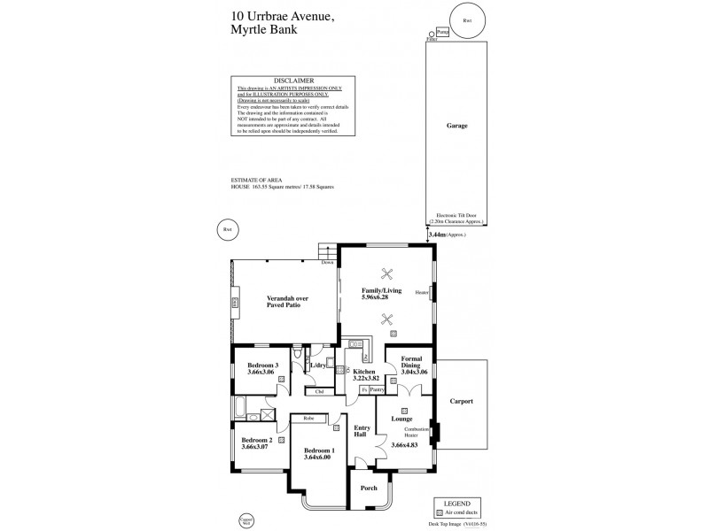 10 Urrbrae Avenue, Myrtle Bank SA 5064 Floorplan