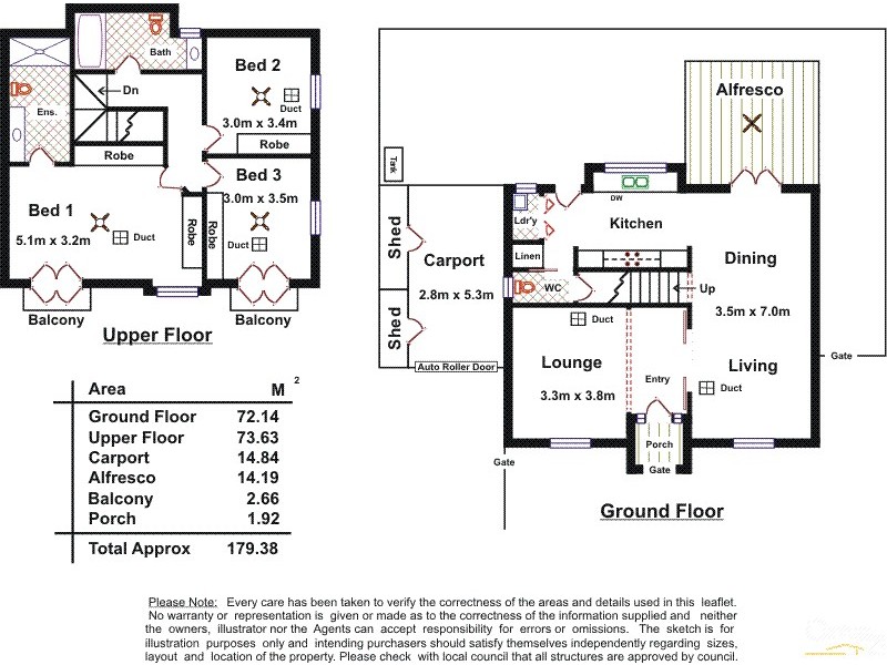 14B Union Street, Dulwich SA 5065 Floorplan
