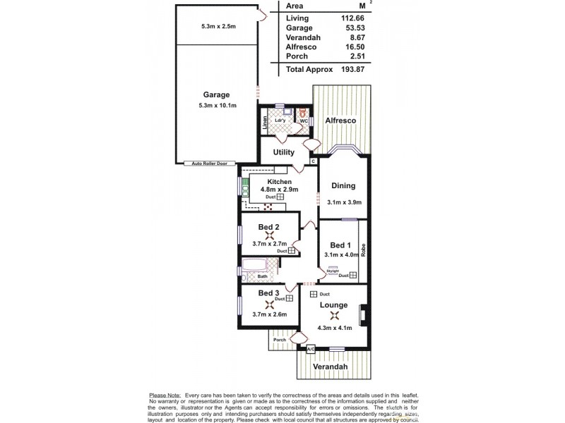 40 Reserve Parade, Findon SA 5023 Floorplan
