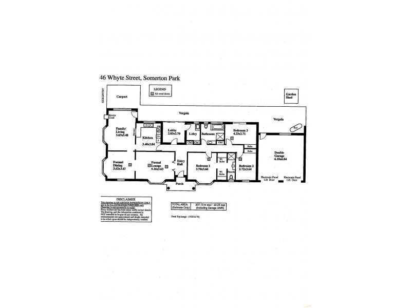 46 Whyte Street, Somerton Park SA 5044 Floorplan