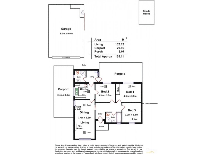 13 Bice Street, Clarence Gardens SA 5039 Floorplan