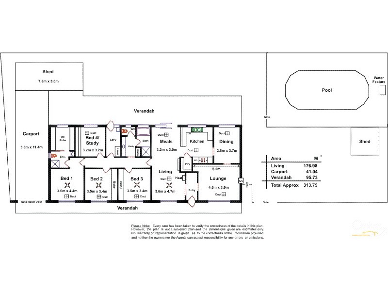 2 Walford Drive, Onkaparinga Hills SA 5163 Floorplan