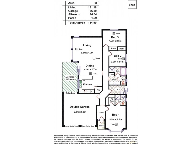4 Close Street, Birkenhead SA 5015 Floorplan