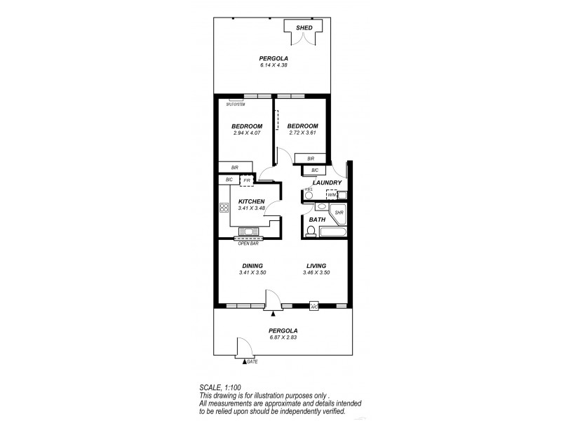 4/27  Broad Street, Marden SA 5070 Floorplan
