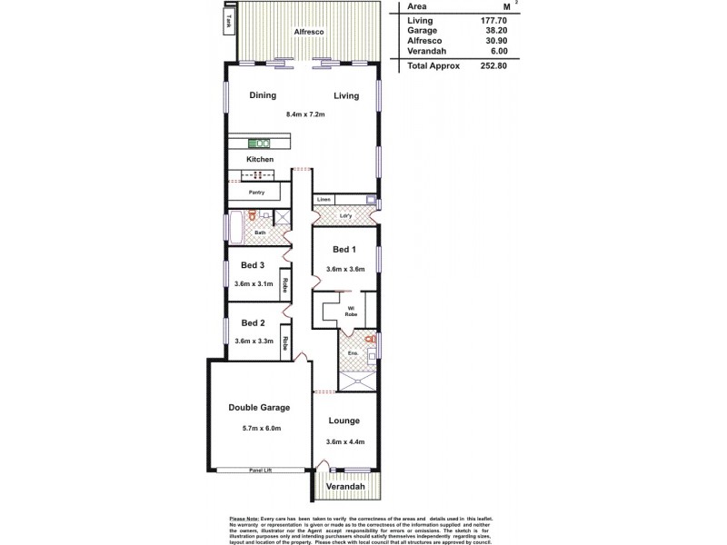 11  Bradey Street, Mitcham SA 5062 Floorplan