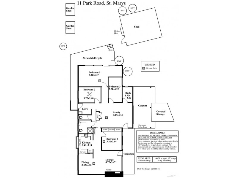 11  Park Road, St Marys SA 5042 Floorplan